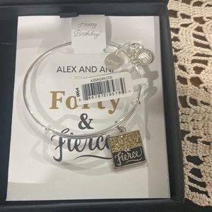 Alex and Ani 40th birthday bracelet